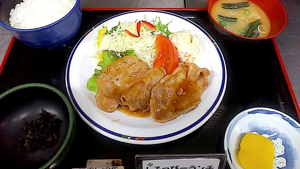 豚肉生姜焼き定食|nyama1さん