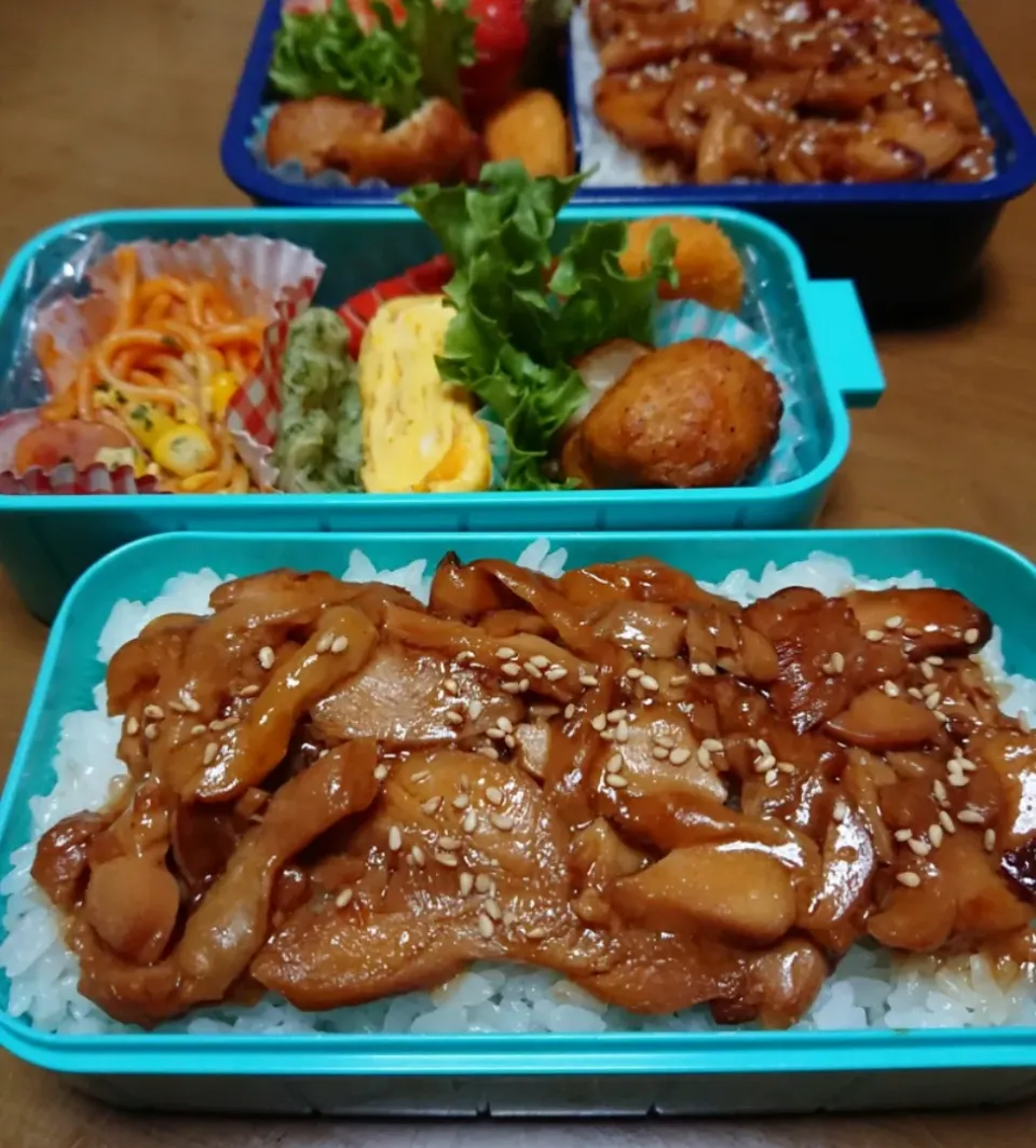 照り焼き鶏🐔弁当🍱|YÖuയꕤ*.ﾟさん