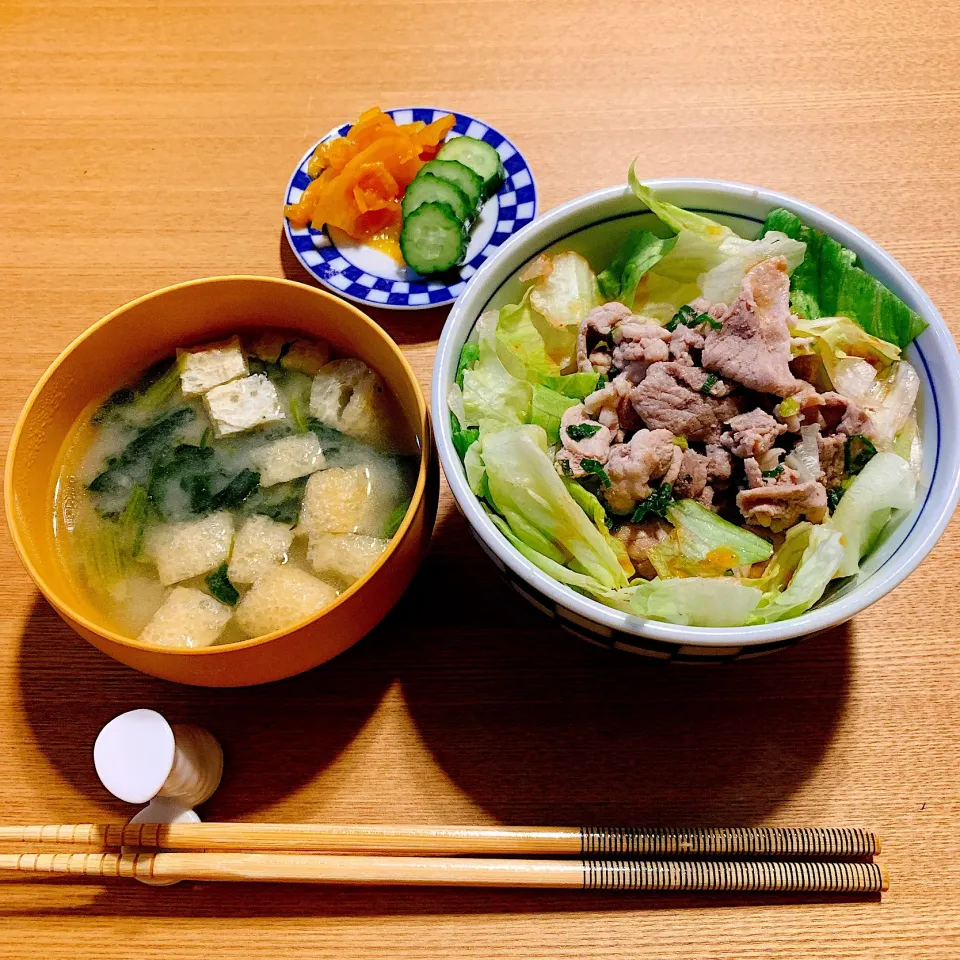 ねぎ塩豚丼♡|38cさん