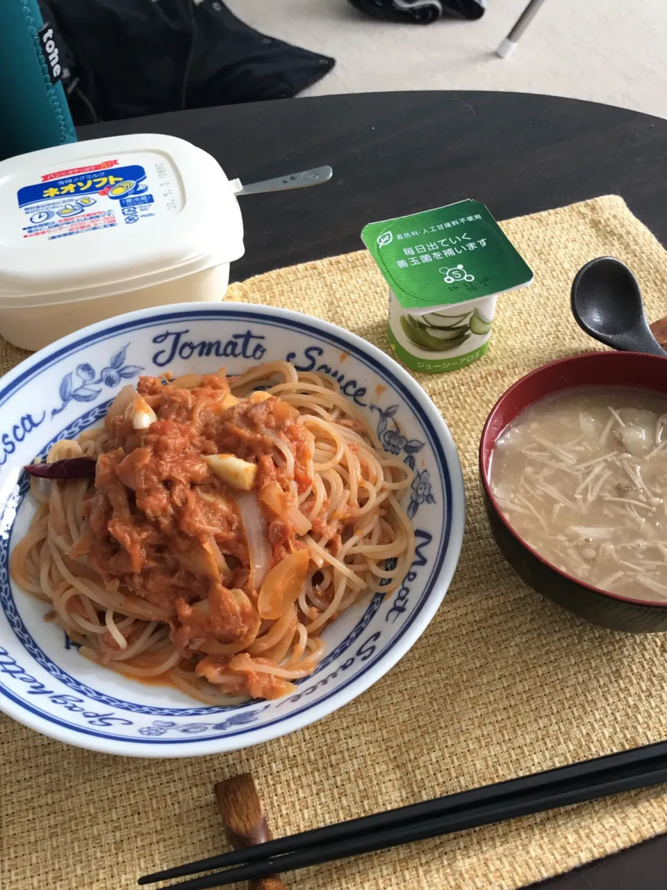 トマト味のツナパスタ|くろさん