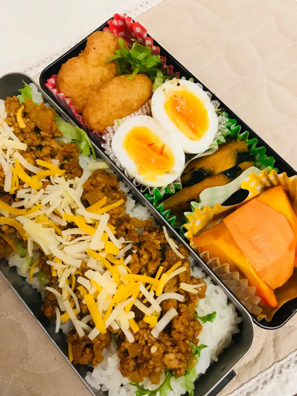 Snapdishの料理写真:高校生長男のお弁当🍱|だまさん