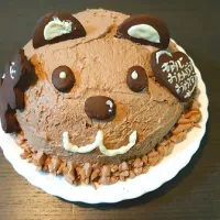 誕生日ケーキ|チヌさん