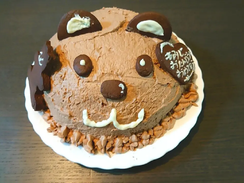 Snapdishの料理写真:誕生日ケーキ|チヌさん