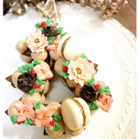 Snapdishの料理写真:クリスマスツリーのナンバーケーキ🎄|Sachiさん