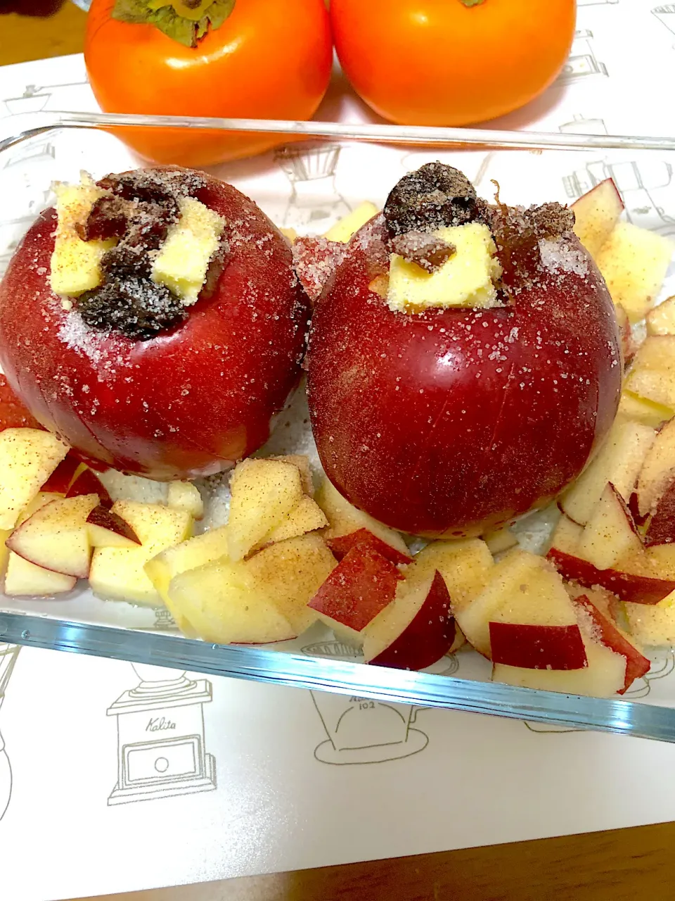 Snapdishの料理写真:焼きリンゴ🍎|Tomoko  Kawaharaさん