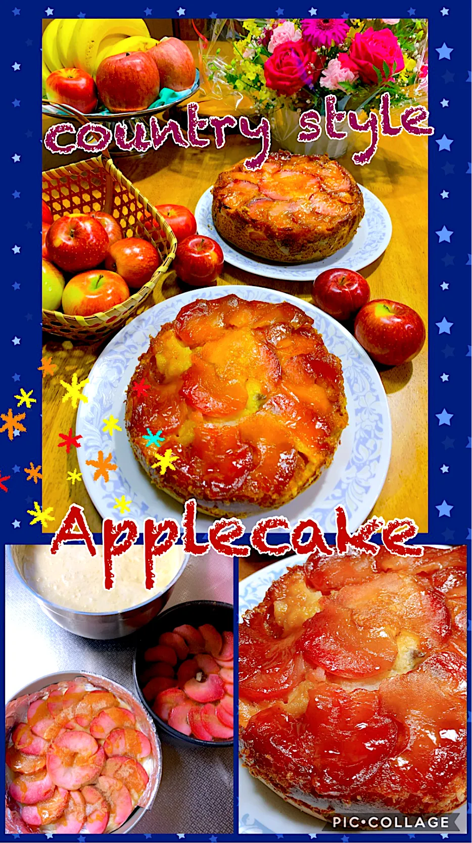 Applecake country style|Blueberry🫐さん