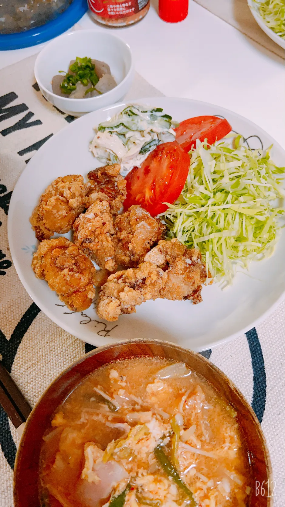 今日の晩御飯🤩久々唐揚げ😋|ゆきさん