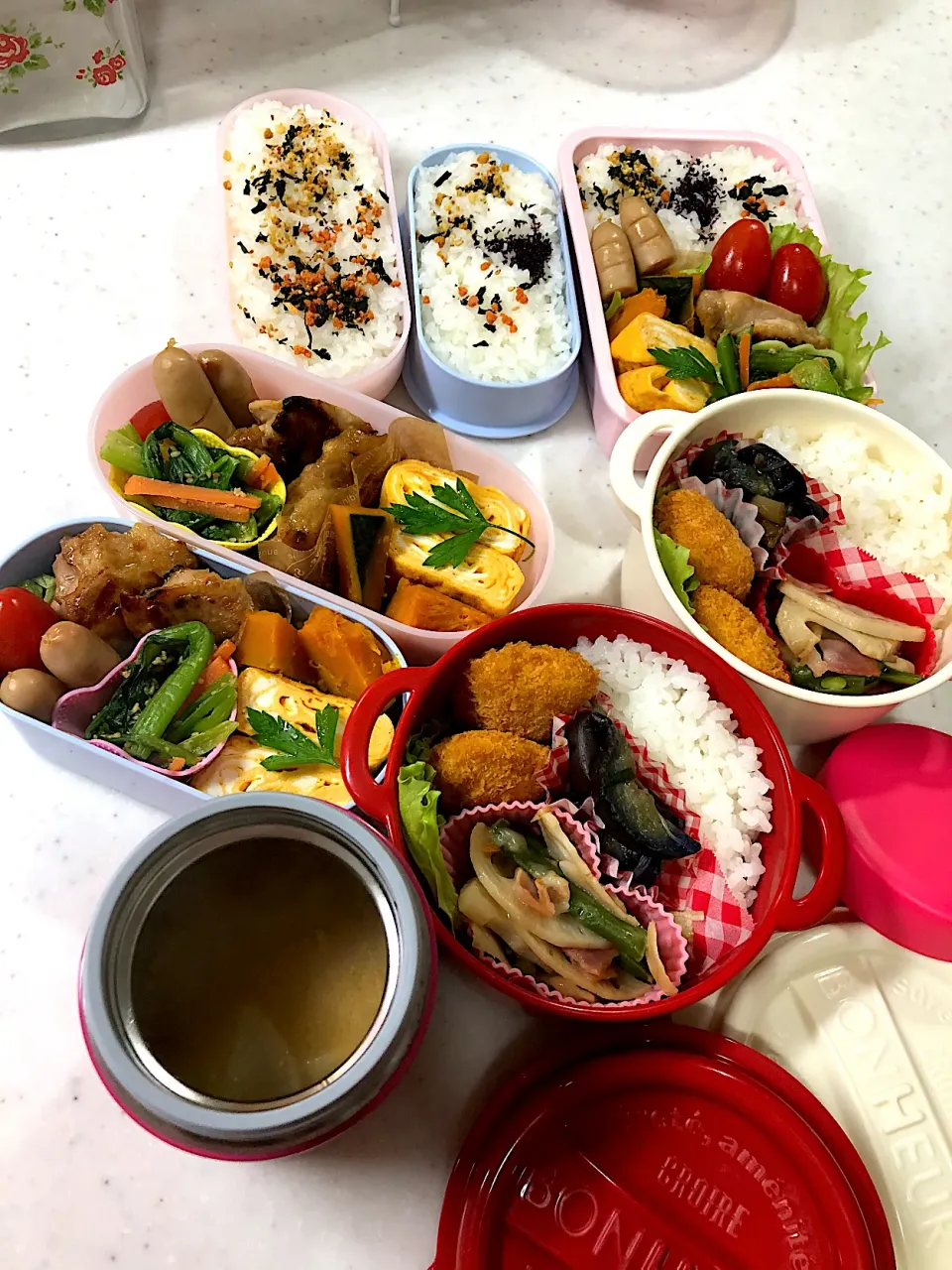 振替休日・親子弁当🍙|ピヨまるさん