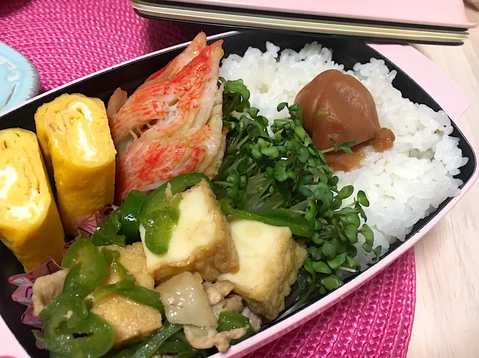 女子弁当☆味噌だし入り卵焼き|マム🌹Japanese momさん