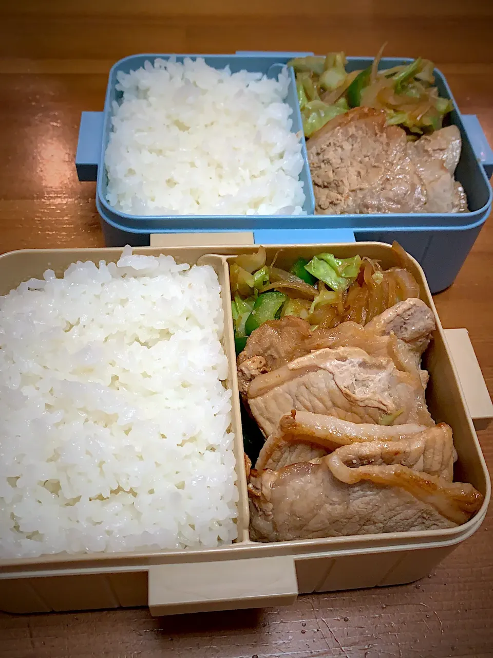 月曜の弁当　豚生姜焼き|Mzkさん