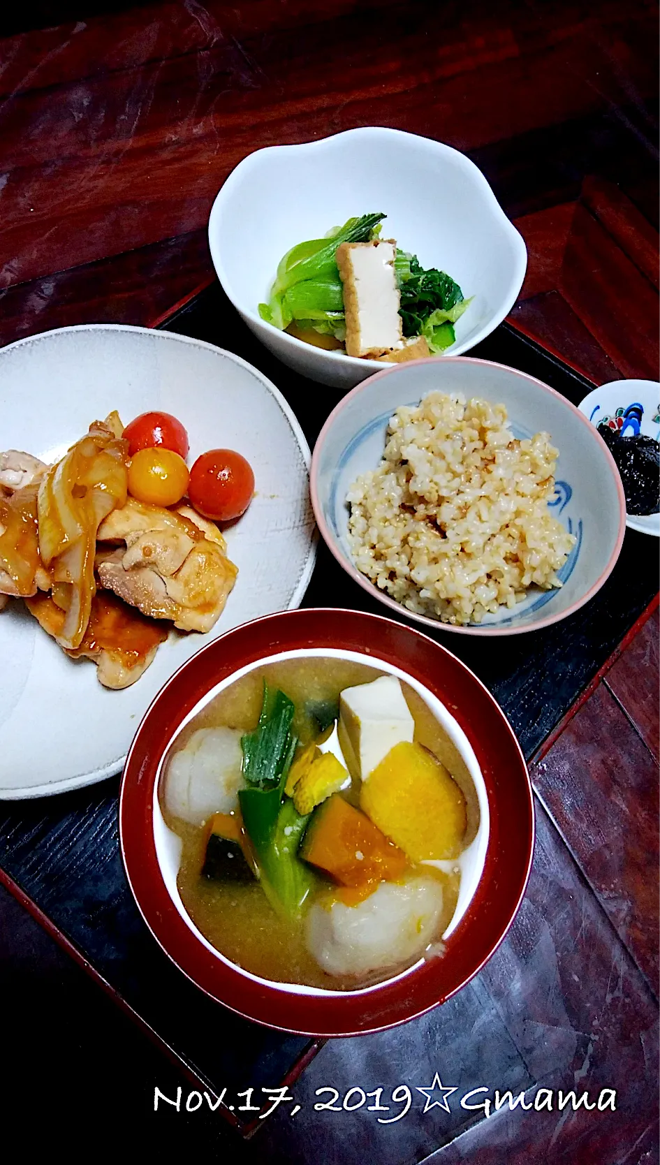 Gママの晩ごはん☆具沢山お味噌汁|kaoriさん