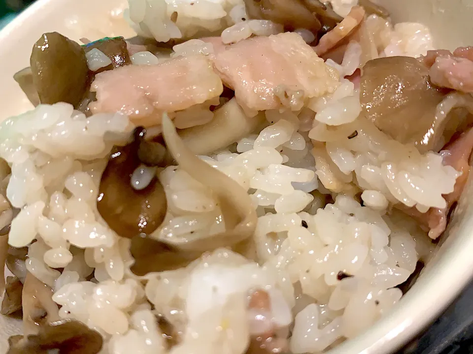 舞茸ご飯|ひろぴさん