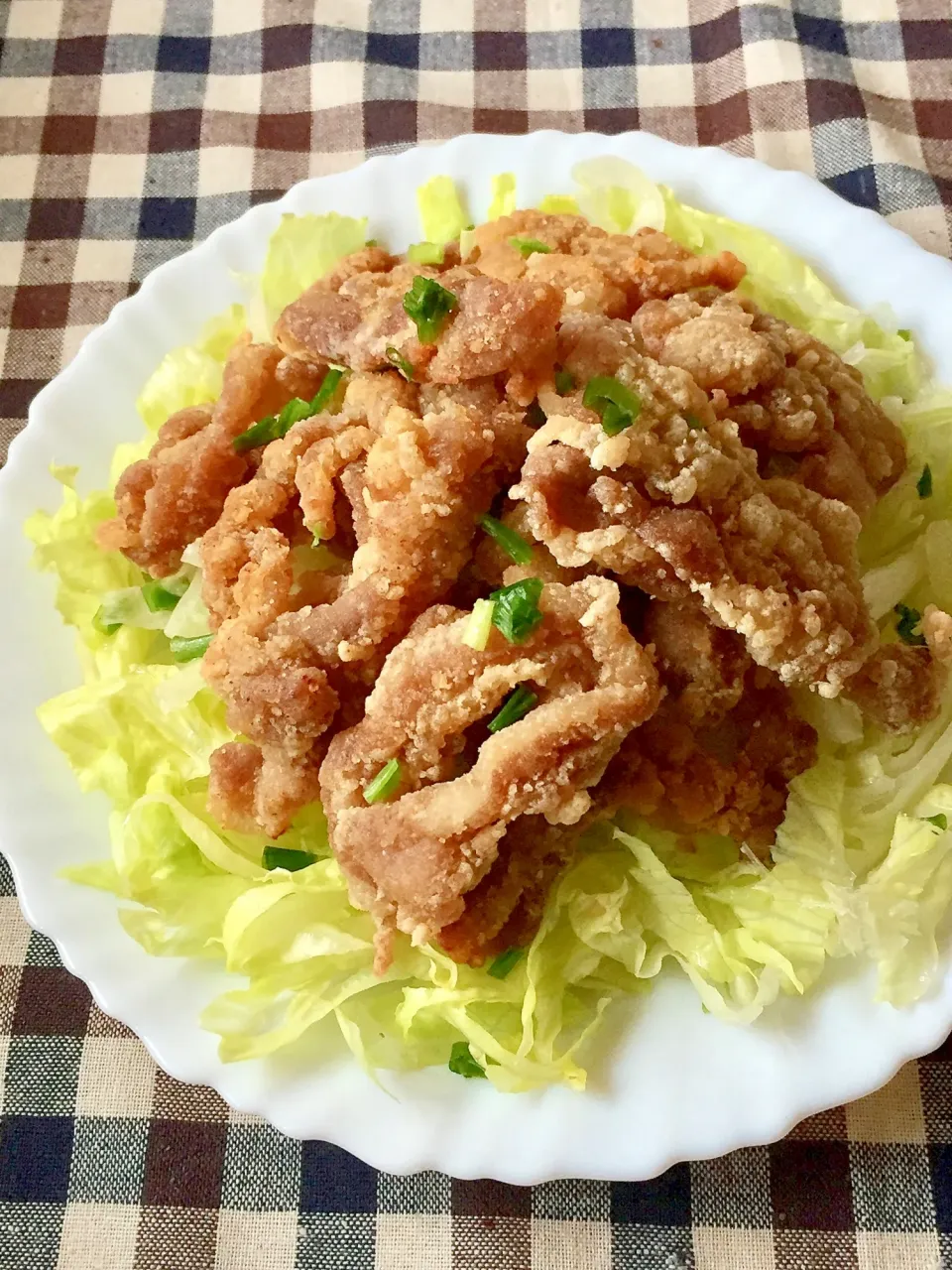 みさきらりんずさんのあっという間に出来ちゃう♫豚こま肉の唐揚げ #楽天レシピ|楽天レシピさん