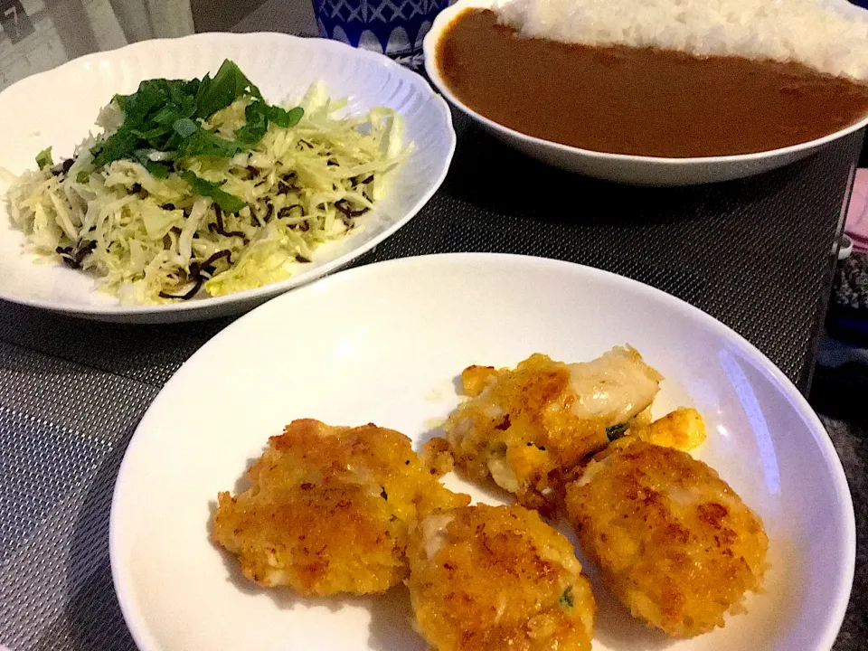 鶏胸肉のチーズと大葉のはさみ揚げ|料理初心者さゆみさん