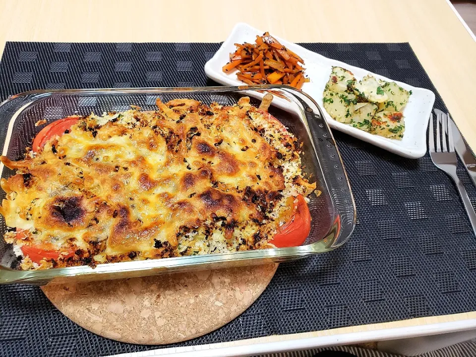 鶏肉のパン粉の香草焼き|うらちゃんさん