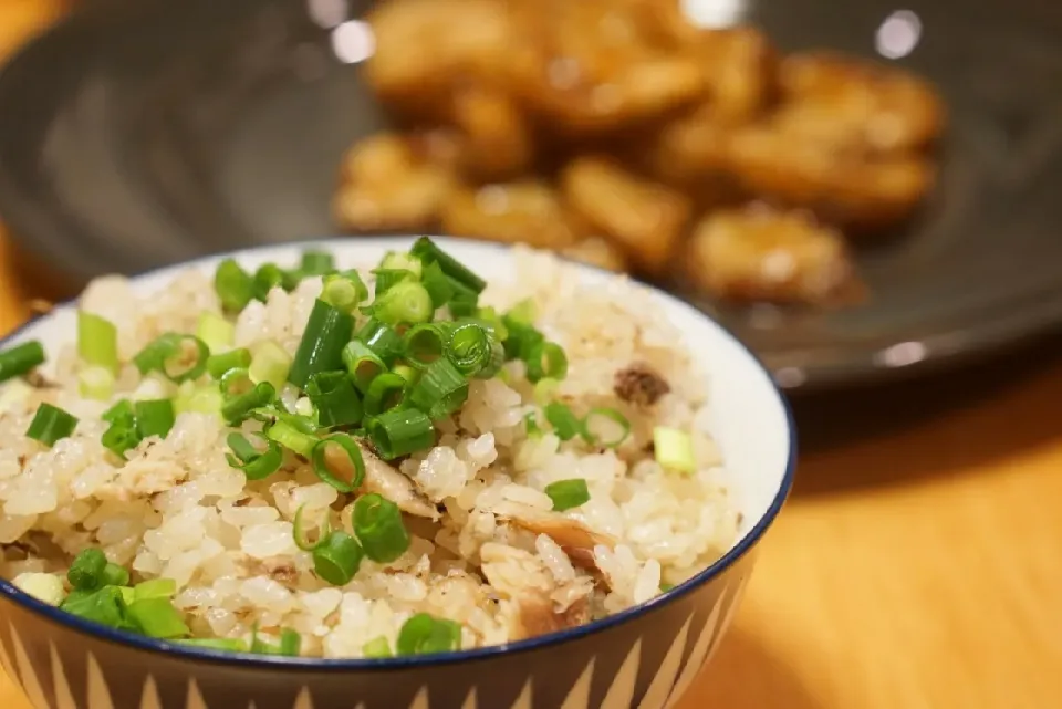 オイルサーディンの炊き込みご飯|こたろーさん