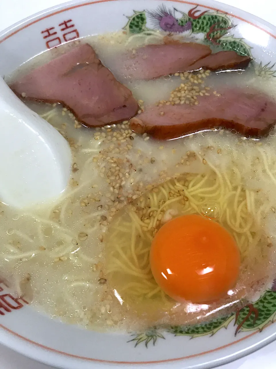 Snapdishの料理写真:明星チャルメラバリカタ麺♫wwwww|Yoshihiro Andoさん