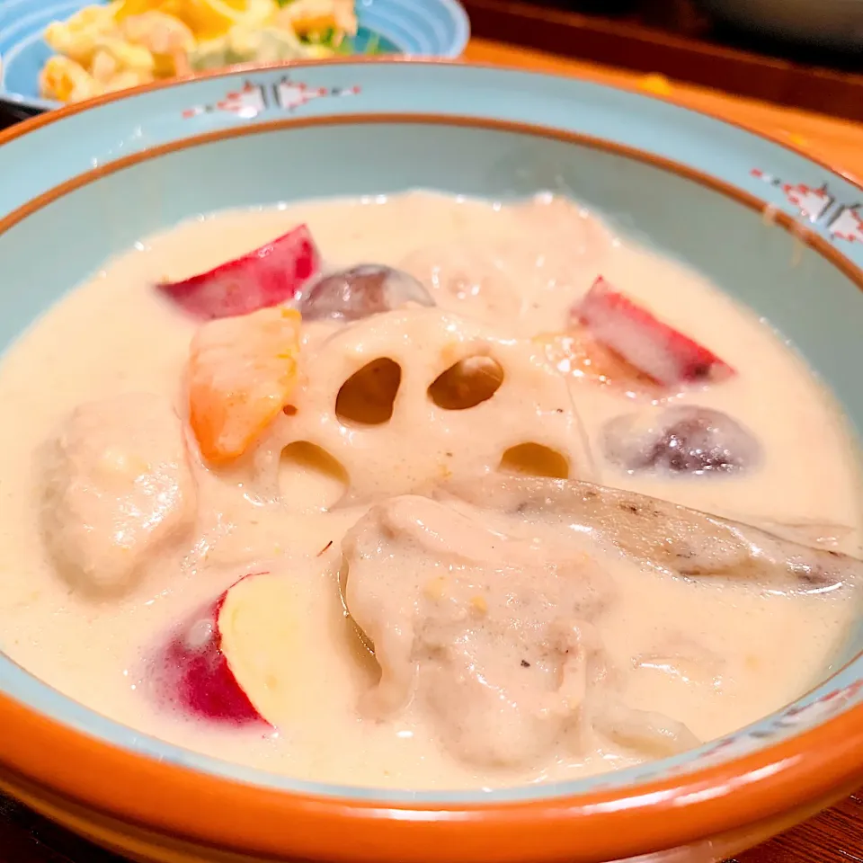 和風味噌クリームシチュー|いちごさん