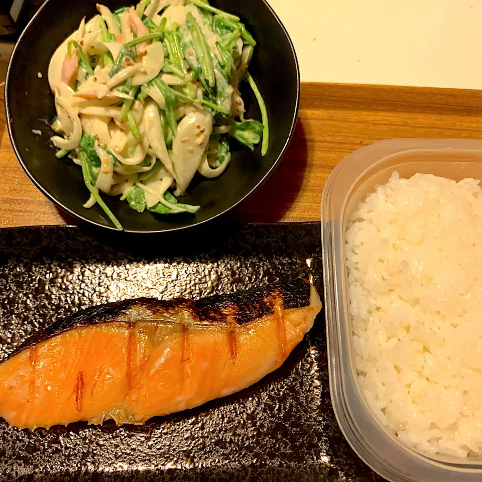 シャケ定食(◍•ڡ•◍)❤|いつみさん