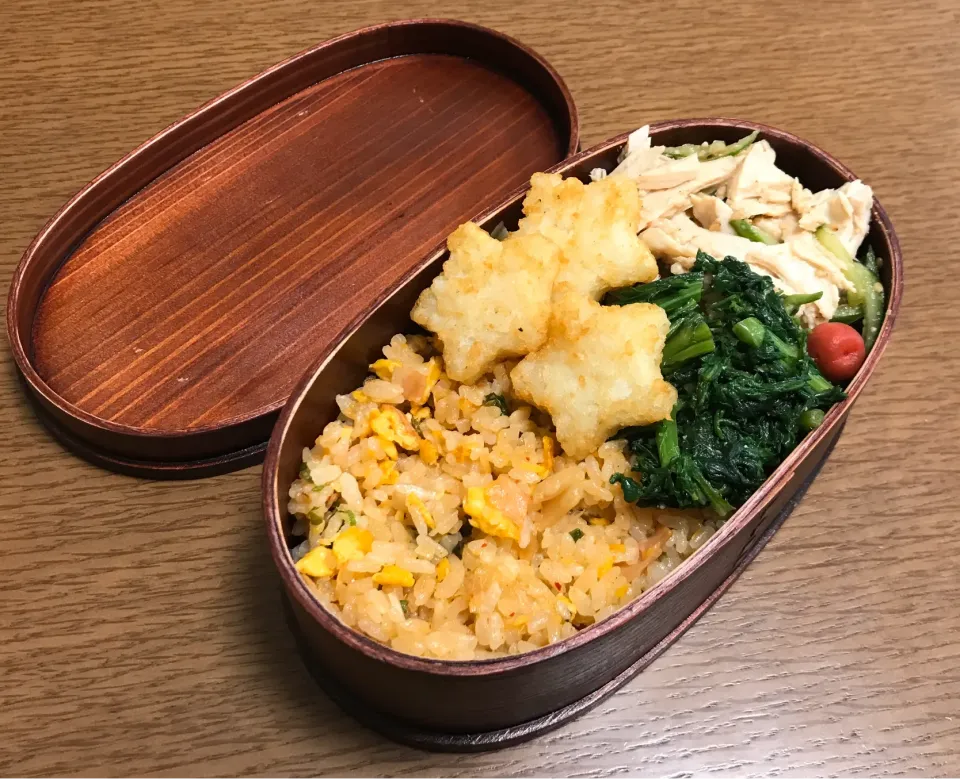 キムチチャーハン弁当☆|やまさんさん