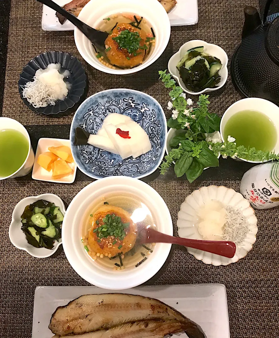 焼きうにぎり 茶漬けの朝ごはん|シュトママさん