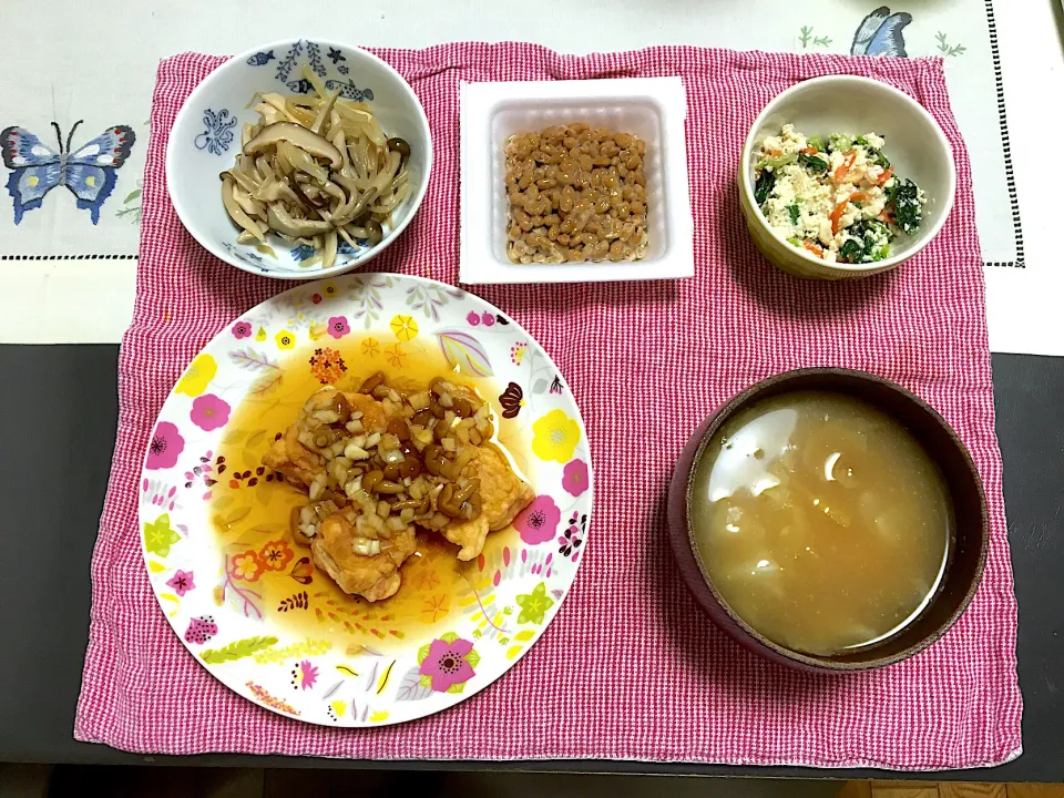 鮭の油淋鶏のご飯|みよさん