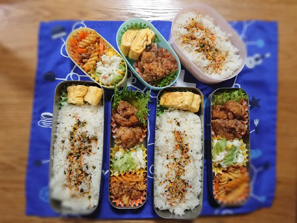 Snapdishの料理写真:今日のお弁当|ゆずうさぎさん