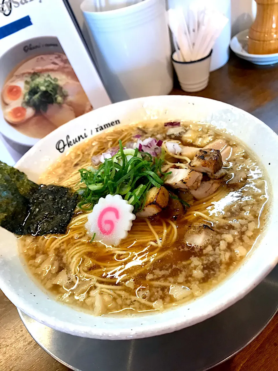 Snapdishの料理写真:✨背脂魚介中華そば🍜✨|中さんさん