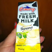 New drink cimory fresh milk banana...|Ellaineさん