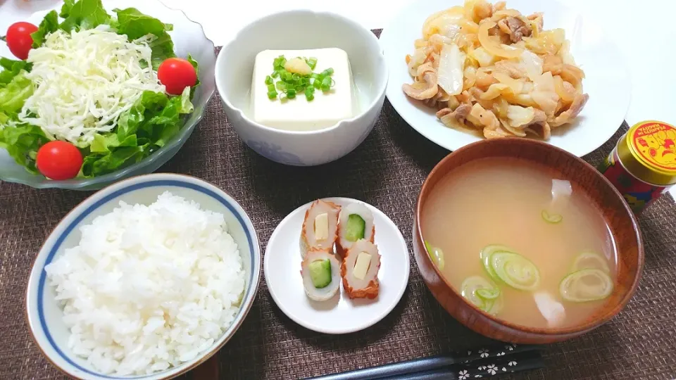 19.06.24の晩ごはん❤夫くんの分|💗やよ💗さん