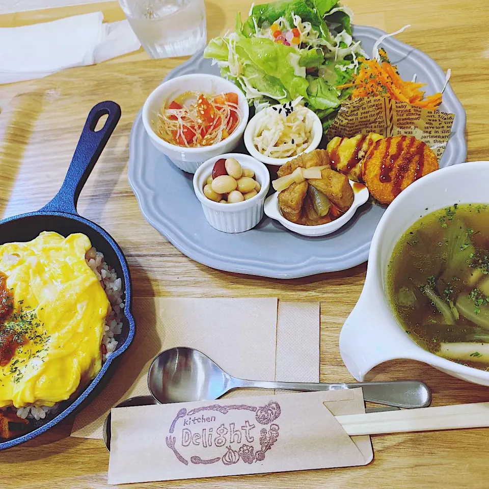 Lunch Set @delight_0027 restaurant #GifuTajimi #Vegetarian|Food Gardenさん