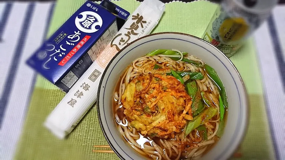 Snapdishの料理写真:★今夜の夕飯★
☆かき揚げうどん
☆strongzeroﾀﾞﾌﾞﾙﾚﾓﾝ|☆Chieco☆さん