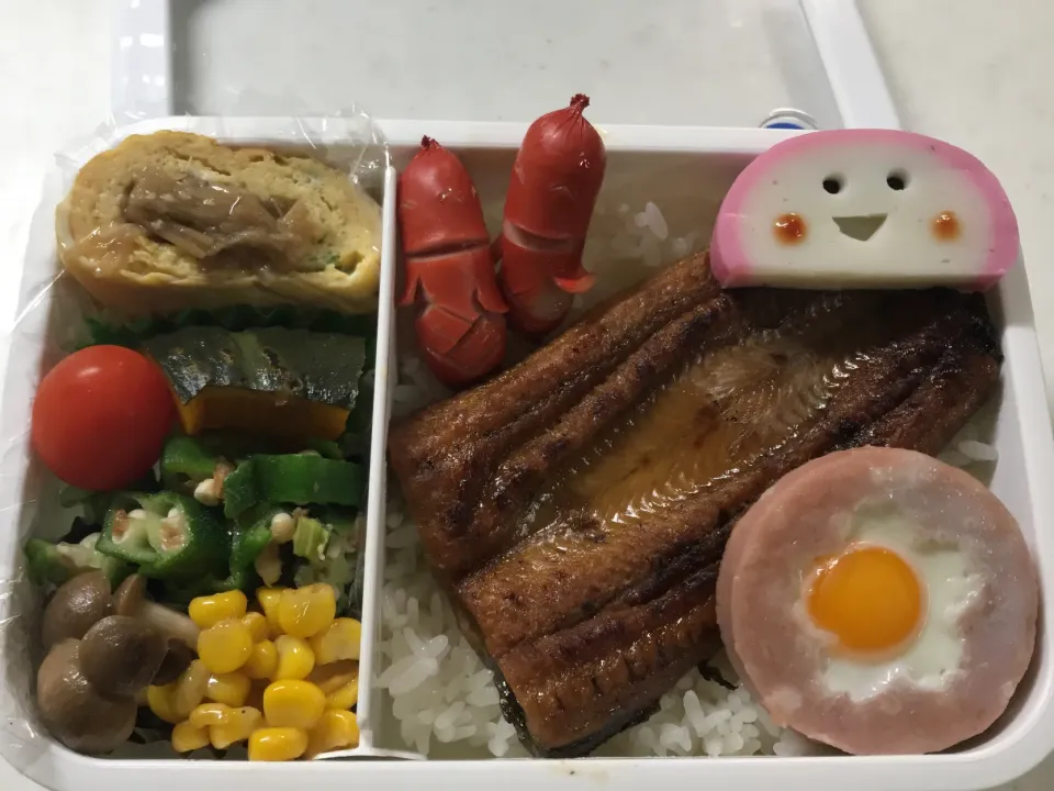 Snapdishの料理写真:2019年11月22日　オレ弁当♪〜うなぎ〜|クッキングおやぢさん