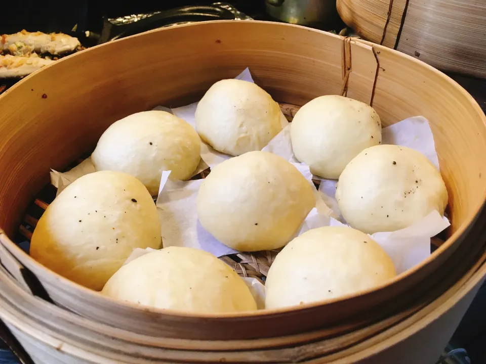 Homemade sesame buns|reigineさん