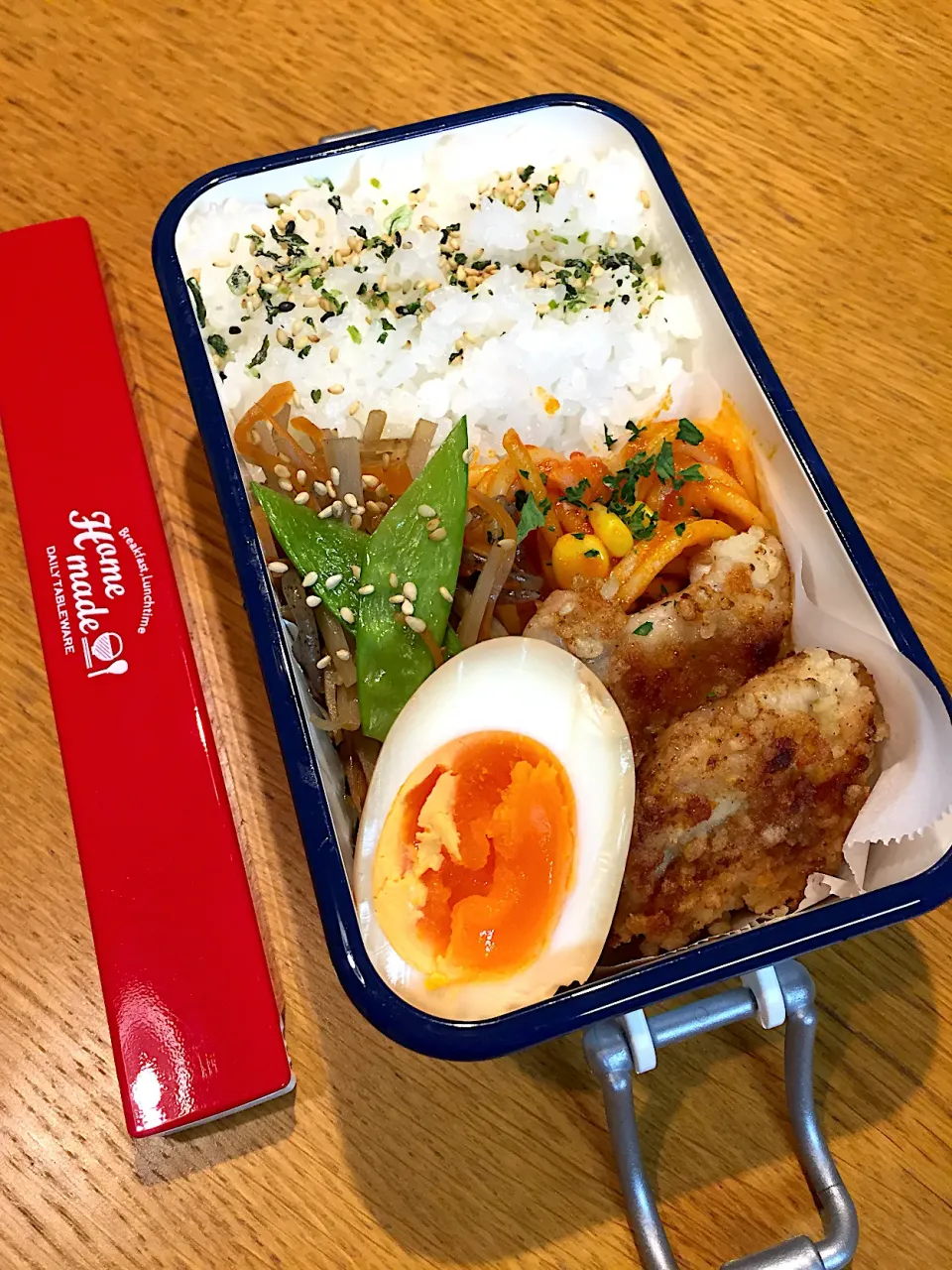 JK弁当  カリカリ鶏の唐揚げ|まつださんさん