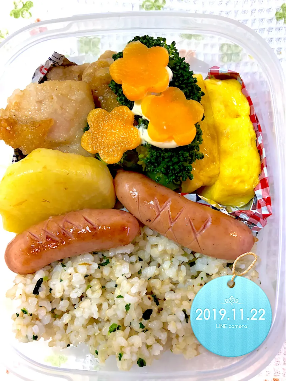 唐揚げJKお弁当|harutomomamaさん