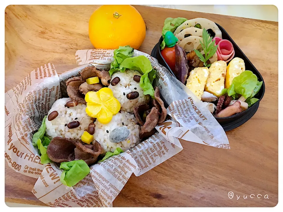 Snapdishの料理写真:JK弁当✿*:2019.11.22(Fr.)|yucca@さん