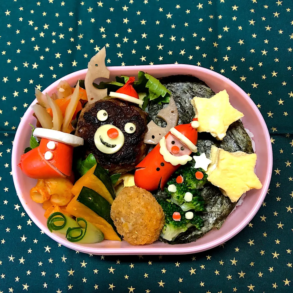 クリスマスキャラ弁🎄|ゆりゆりさん