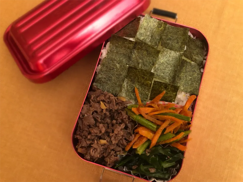 息子弁当〜36 しぐれ煮弁当|mashaさん