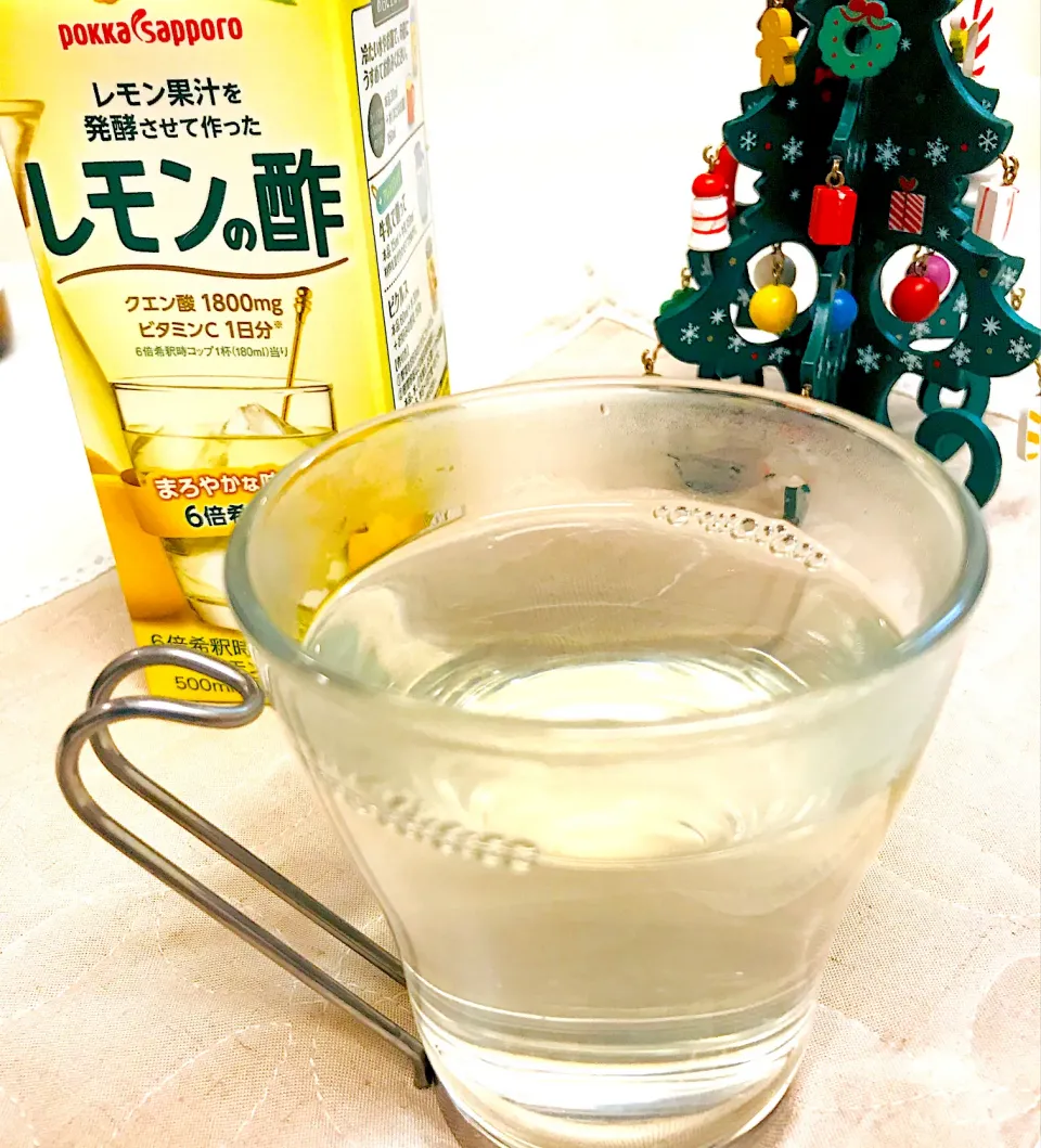 ホットレモンの酢🍋|だまさん