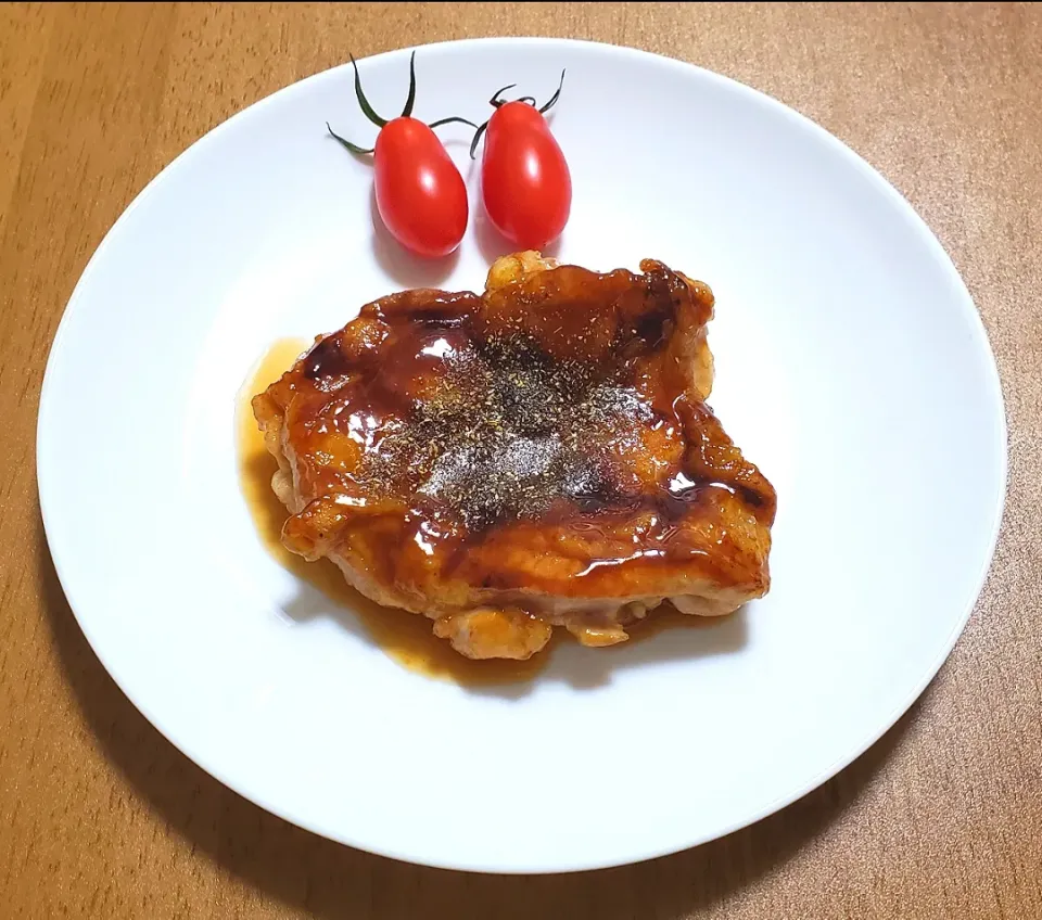 鶏モモ肉の照り焼き粉山椒かけ|ナナさん