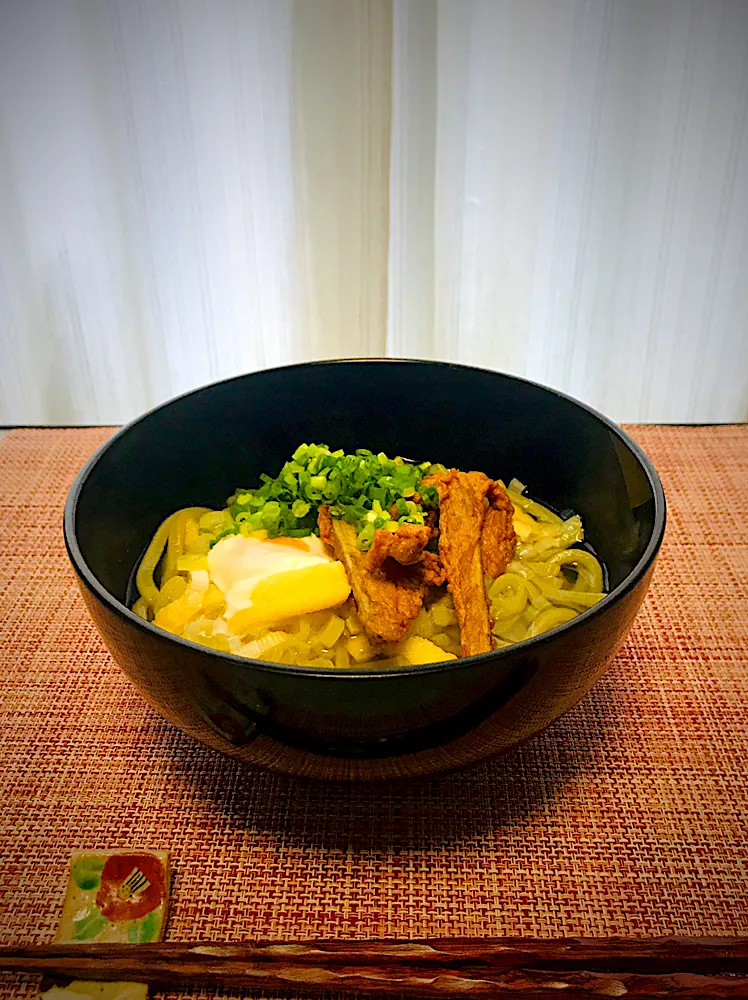 Snapdishの料理写真:休日の朝うどん。(*☻-☻*)|イチロッタさん