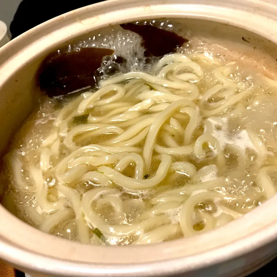 鍋〆うどん|純さん