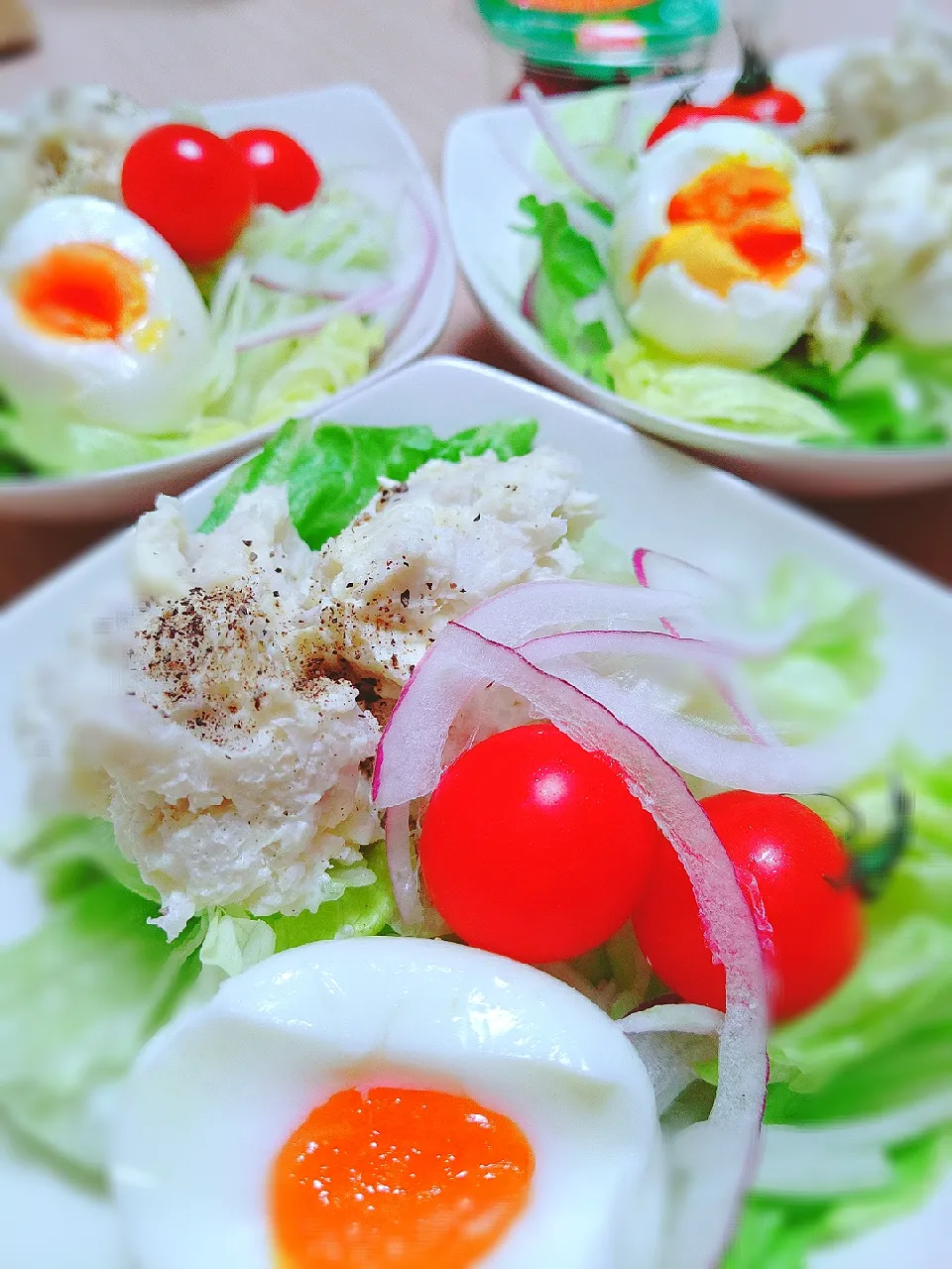 本日の気まぐれサラダ～♪♪|砂糖味屋キッチンさん