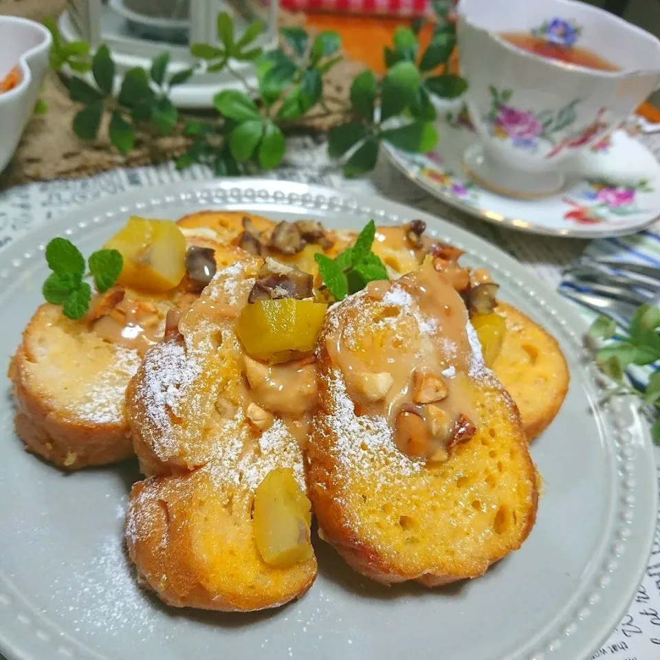 甘酒フレンチトースト🥖|とまと🍅さん