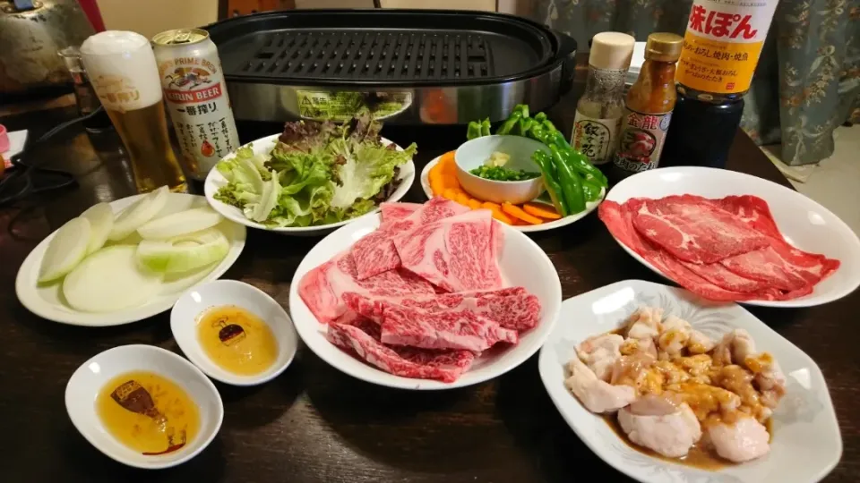 焼肉パーティー(^_^)ﾉ|しーPaPaさん