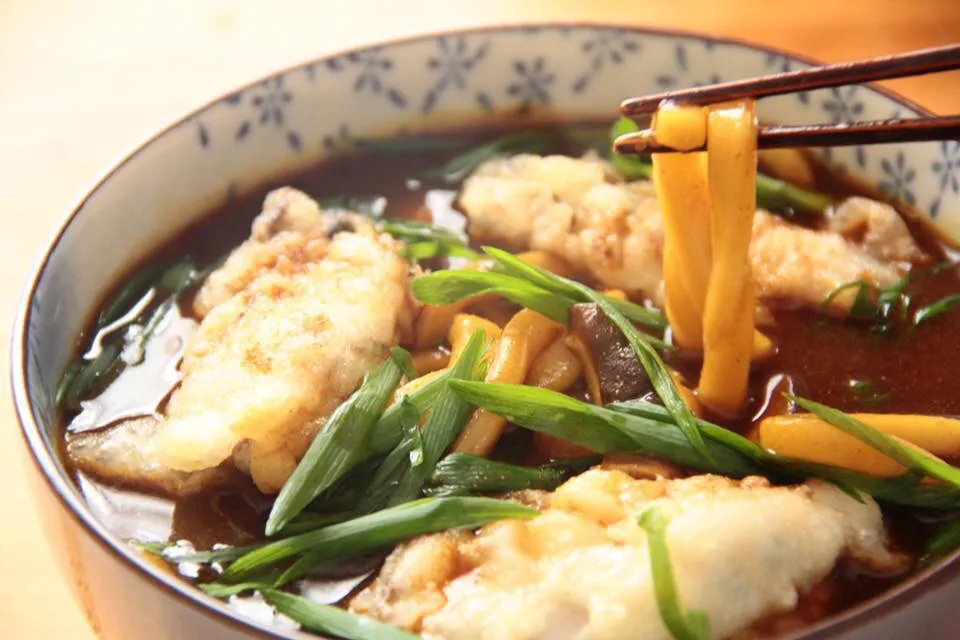 牡蠣天　カレーうどん　#料理研究家指宿さゆり|【公式】料理研究家　指宿さゆり≫ｽﾀｼﾞｵ（ｽﾀｯﾌ運営）さん