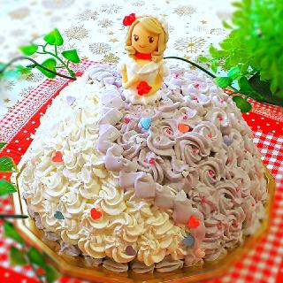 プリンセスセレニティのドールケーキ 白玉 Snapdish スナップディッシュ Id Kmxaza