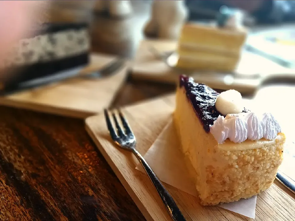 Blueberry cheesecake|HGさん