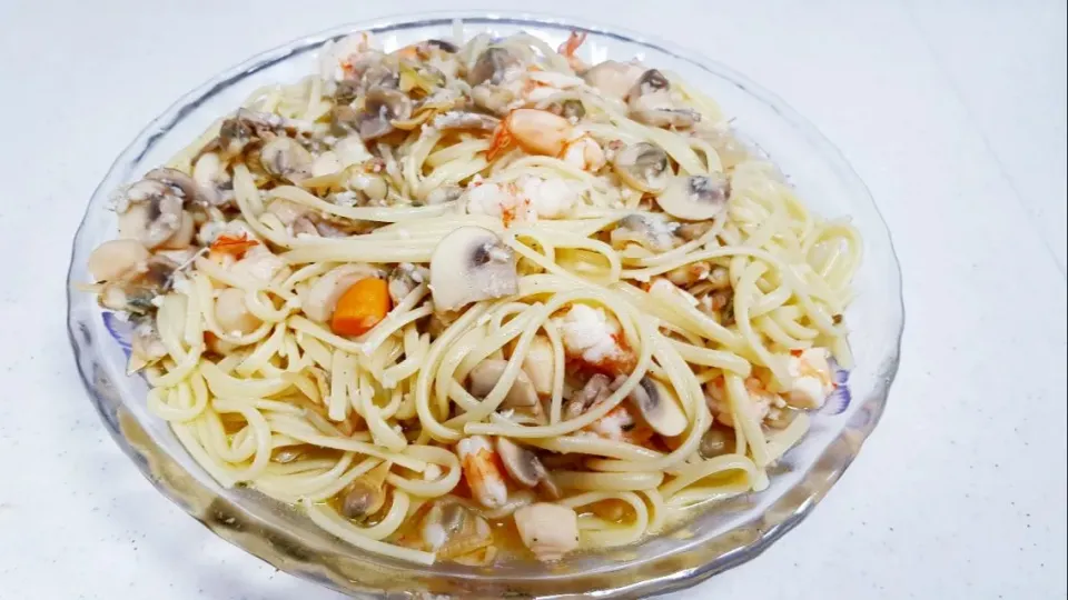 seafood linguine|steven z.y.さん